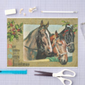 聖降誕祭最高のの祝いを祈る 薄葉紙 (クラフト)