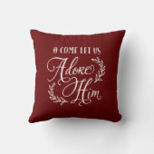 聖降誕祭来を祝おう クッション (裏面)