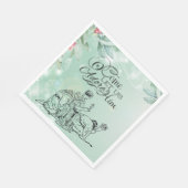 聖降誕祭来三王を崇拝しよう スタンダードランチョンナプキン (角)