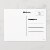 聖降誕祭素朴祝 | 休日の写真はがき シーズンポストカード (裏面)