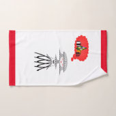 聖降誕祭考えるの女神 ハンドタオル (ハンドタオル)