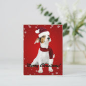 聖降誕祭聖降誕祭お目出とうサンタドッグ シーズンカード (スタンド正面)