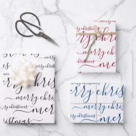 聖降誕祭聖降誕祭の手書き脚本 ラッピングペーパーシート