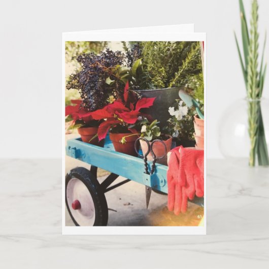 **聖降誕祭**お目出度うお気に入りのよ、私の*ガードナー* カード (正面)