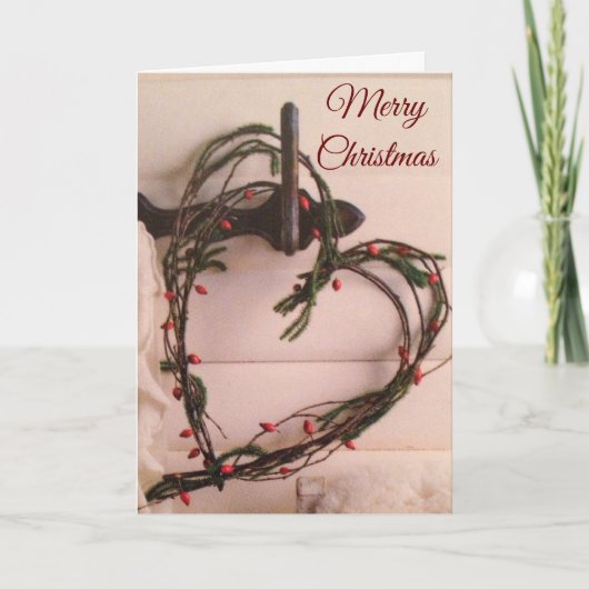 **聖降誕祭**お目出度う カード (正面)