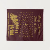 聖降誕祭、イエスの誕生 タペストリー (正面(横))