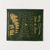 聖降誕祭、イエスの誕生 タペストリー (正面(横))