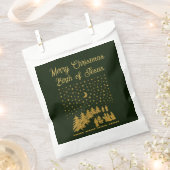 聖降誕祭、イエスの誕生 フェイバーバッグ (クリップ留めされた状態)