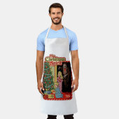 聖降誕祭 エプロン (着用した状態)