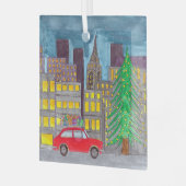 聖降誕祭 ガラスオーナメント (正面左)