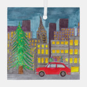 聖降誕祭 ガラスオーナメント (裏面)