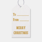 聖降誕祭 ギフトタグ (正面)