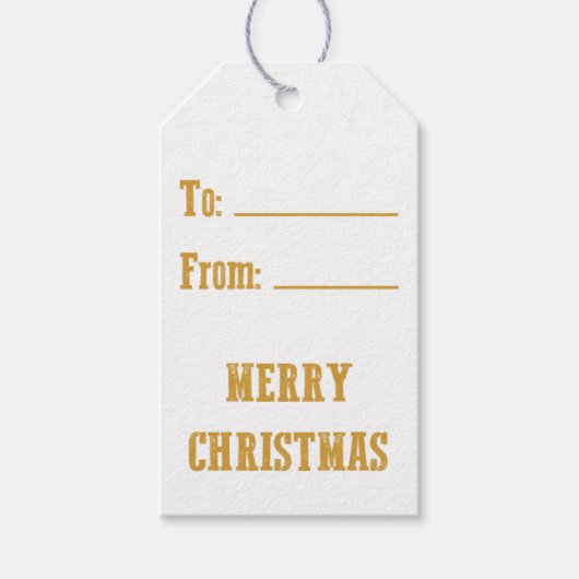 聖降誕祭 ギフトタグ (正面)