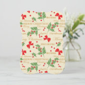 聖降誕祭 シーズンカード (スタンド正面)