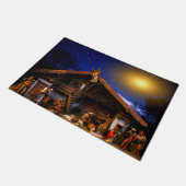 聖降誕祭 ドアマット (アングル)