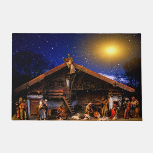 聖降誕祭 ドアマット (正面)