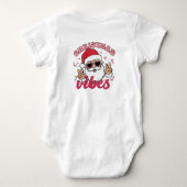 聖降誕祭 ベビーボディスーツ (裏面)