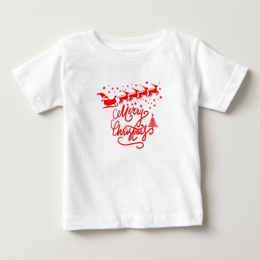 聖降誕祭 ベビーTシャツ (正面)