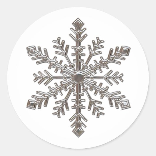 聖降誕祭 ラウンドシール (正面)