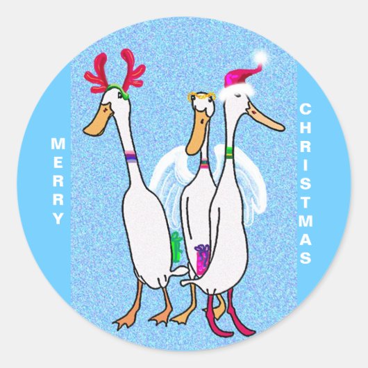 聖降誕祭 ラウンドシール (正面)