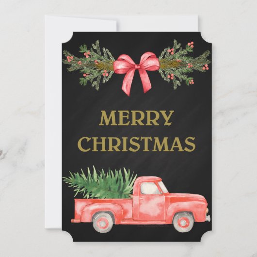 聖降誕祭 案内状 (正面)