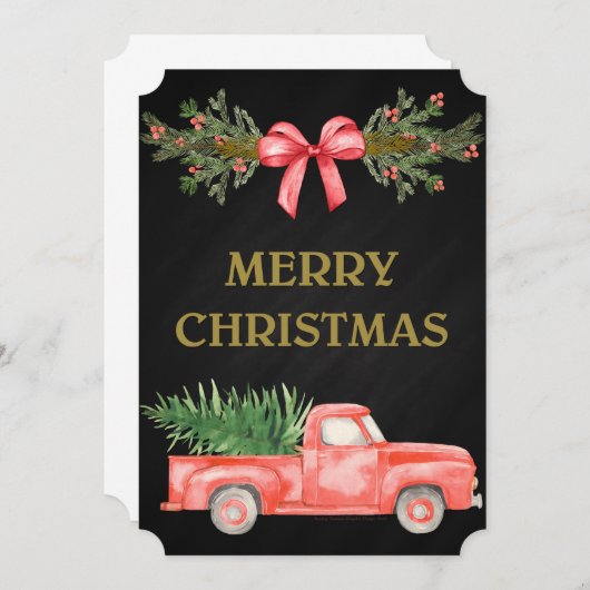 聖降誕祭 案内状 (正面/裏面)