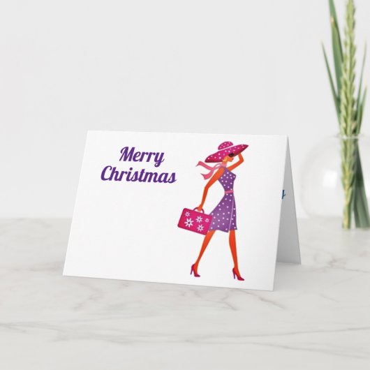 聖降誕祭***特別な女性へ*** シーズンカード (正面)