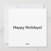 聖降食べ誕祭のお目出とう シーズンカード (裏面)