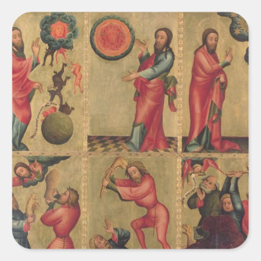 聖離れペテロ祭壇の翼 スクエアシール (正面)