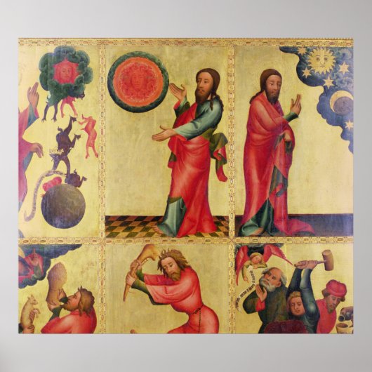 聖離れペテロ祭壇の翼 ポスター (正面)