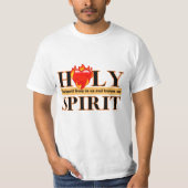 聖霊が人間の価値の中に生きる Tシャツ (正面)