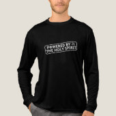 聖霊による力 (スクエア) 白 トライブレンドTシャツ (正面)