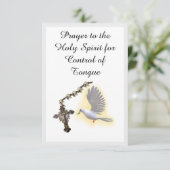 聖霊による言語制御祈りの言葉カード エンクロージャーカード (スタンド正面)