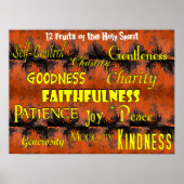 聖霊の十二種の果実(TOP) ポスター (正面)