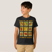 聖霊の実 キリスト教 信仰 イエス・キリスト 神 愛 Tシャツ (正面フル)