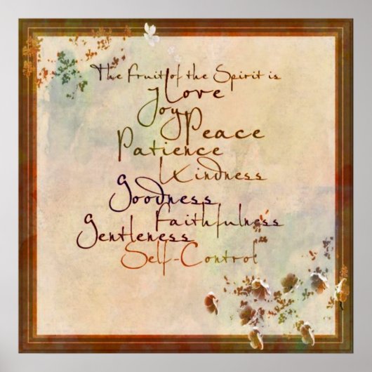 聖霊の実 ポスター (正面)