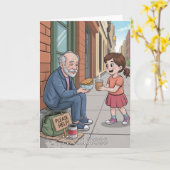 聖霊の実:優しさ 子供用カード カード (黄色い花)