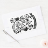 聖霊の果実 – クリスチャン 長方形シール (封筒)