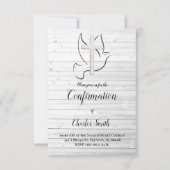 聖霊の確認 | 白木 招待状 (正面)