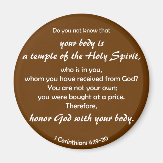 聖霊の神殿 マグネット (正面)