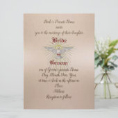 聖霊の結婚式招待状 招待状 (スタンド正面)