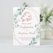 聖霊の葉のフレームの確認 招待状 (スタンド正面)