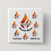 聖霊の賜物の確認における個別のギフト 缶バッジ (正面)