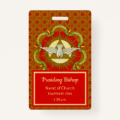 聖霊の贈り物(BK 026) – スポンサー バッジ (裏面)