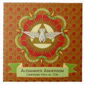 聖霊の贈り物(BK 026)セラミックタイル1 タイル (正面)