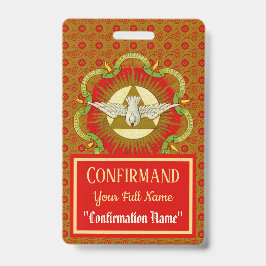 聖霊の贈り物(BK 026) – 確認 バッジ