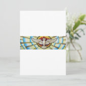 聖霊の鳩のステンドグラス 招待状 (スタンド正面)