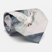 聖霊の鳩の宗教的確認と平穏 ネクタイ (ロール)