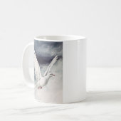 聖霊の鳩 確認と平和の宗教的なシンボル コーヒーマグカップ (正面左)