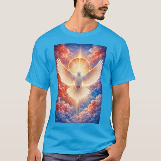 聖霊の鳩Tシャツ Tシャツ (正面)